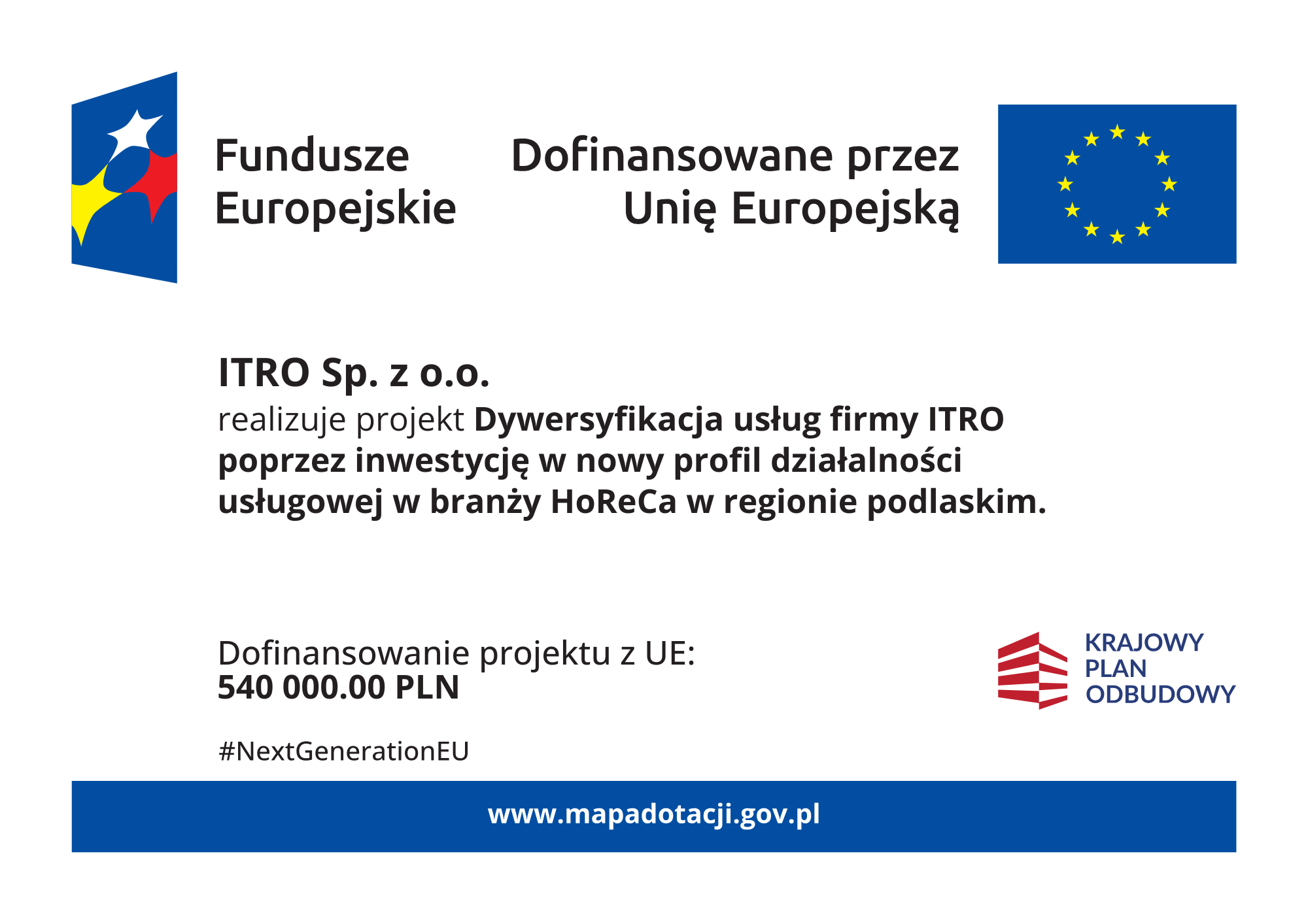 Diversification of ITRO's Services